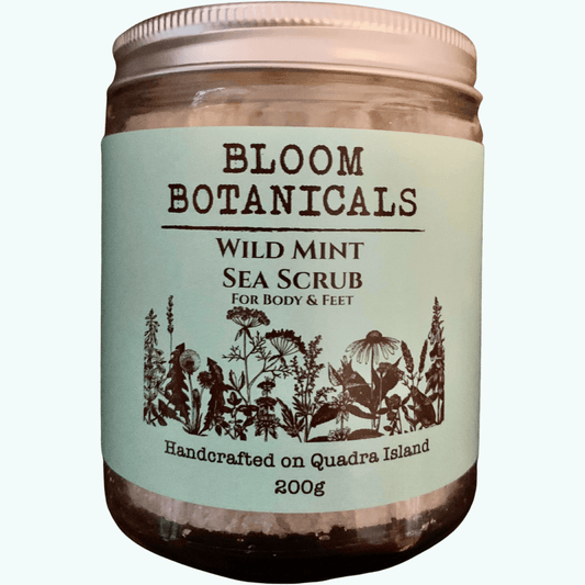 Wild Mint Sea Scrub - Bloom Botanicals
