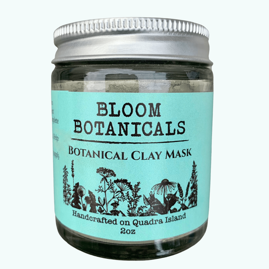 Botanical Clay (Face) Mask - Bloom Botanicals